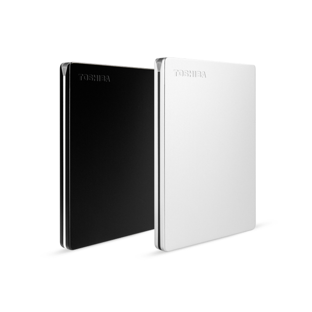 Toshiba Canvio Slim external hard drive 1 TB Silver