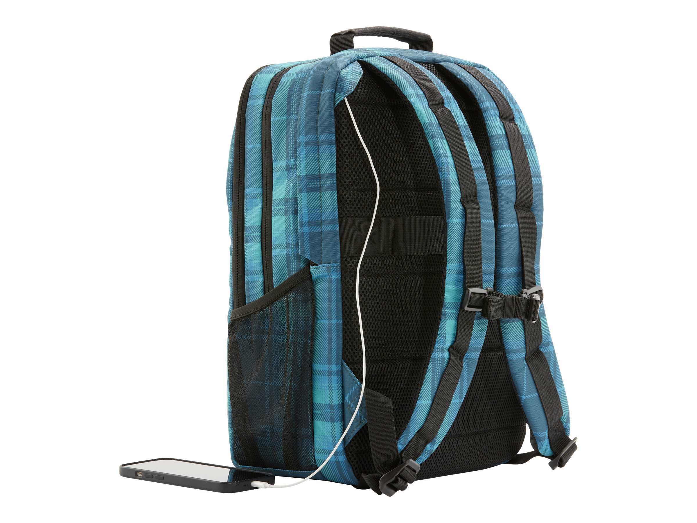 7J594AA HP Plaid XL Tartan HP Backpack | Campus