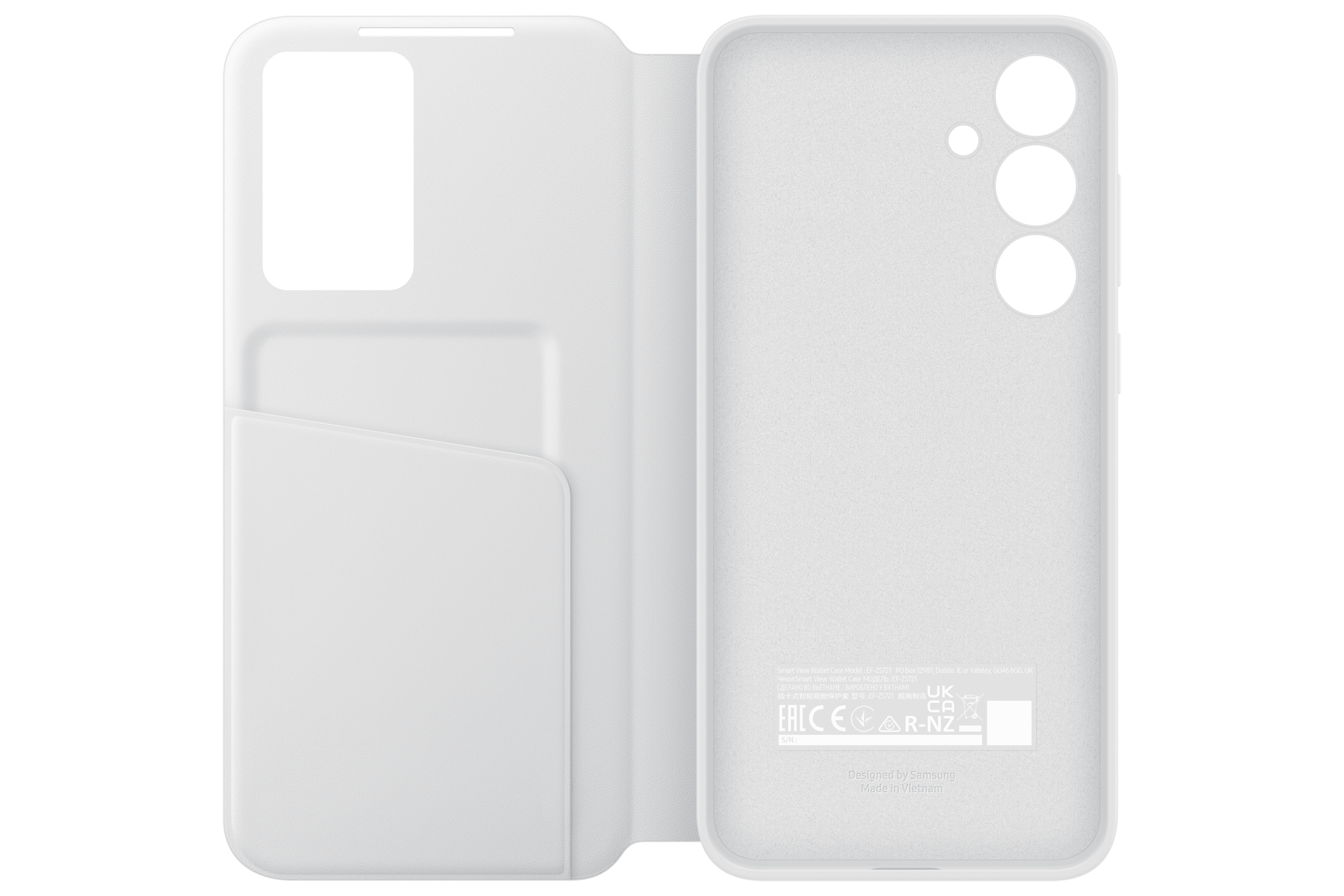 Samsung S24 FE SMART VIEW WALLET CASE