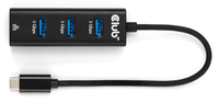 Club 3D USB TYPE-C 3.2 GEN1 TO 3 PORTS USB TYPE-A HUB WITH GIGABIT ETHERNET - Digital/Daten