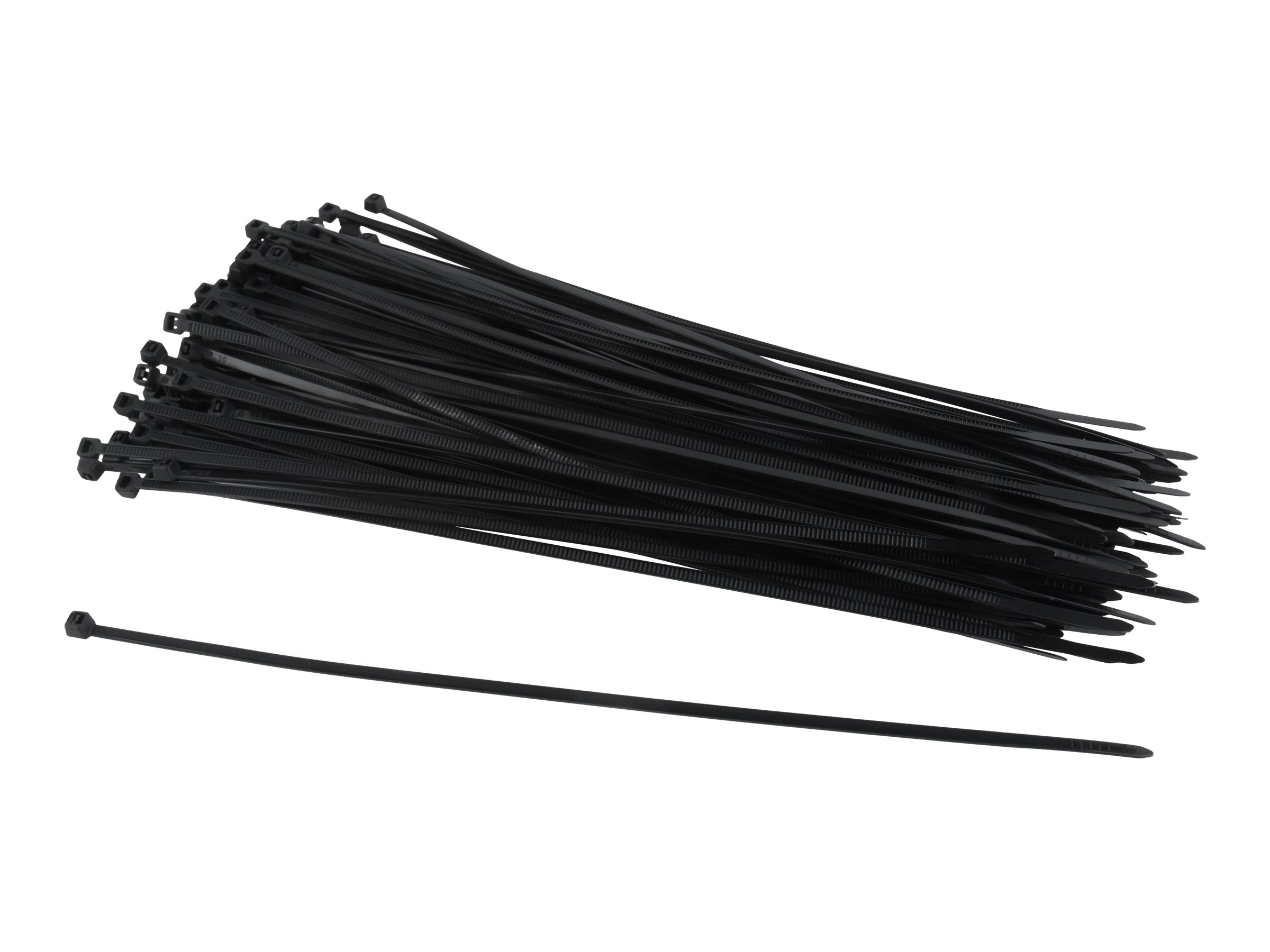 Gembird NYTFR-250X3.6 - Kabelbinder - 26 cm - Schwarz (Packung mit 100)