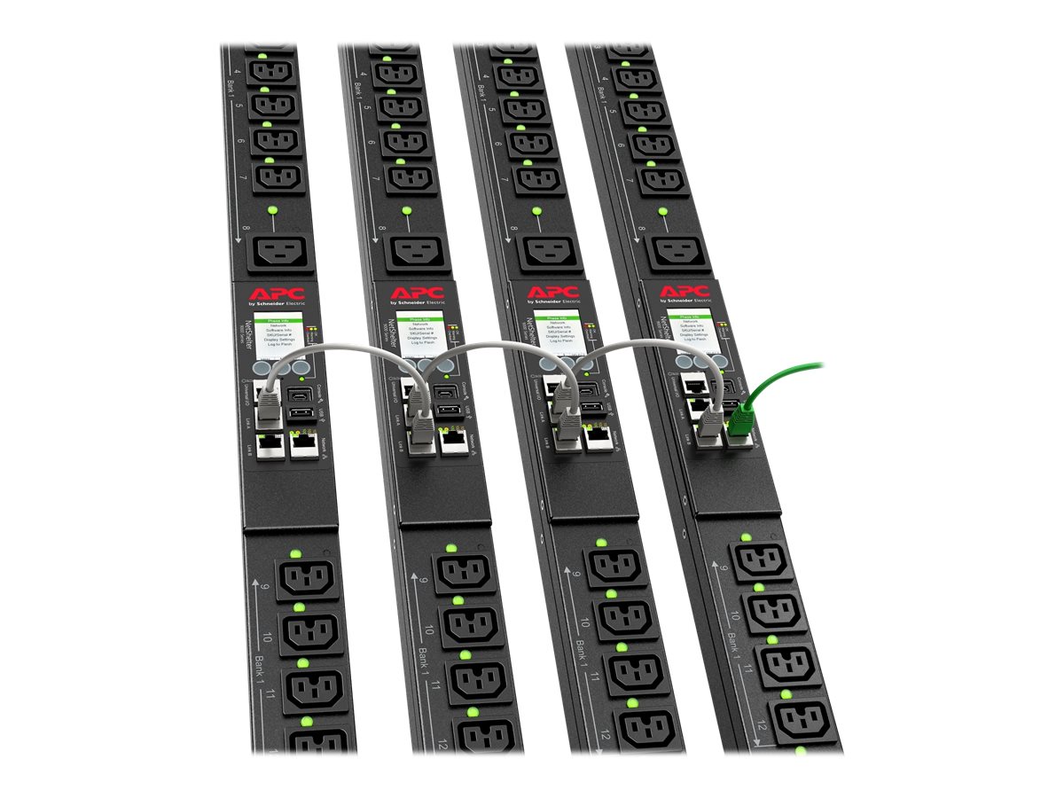 APC APDU9981EU3 unit� di distribuzione dellenergia (PDU) 24 presa(e) AC 0U Nero