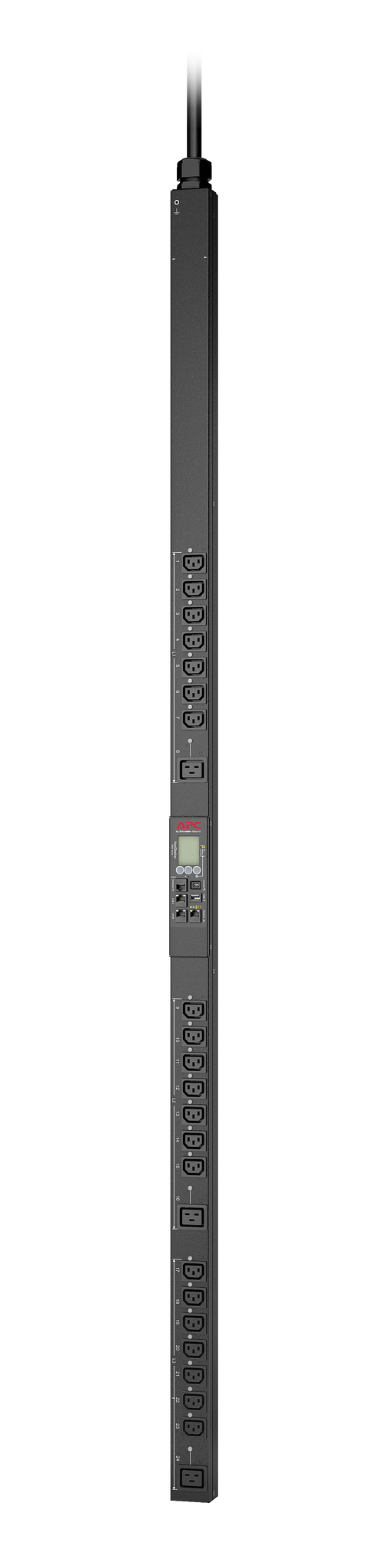 APC APDU9981EU3 unit� di distribuzione dellenergia (PDU) 24 presa(e) AC 0U Nero