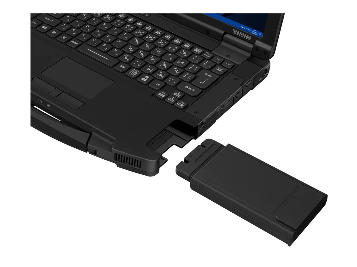 Panasonic Toughbook 56 mk1 Intel Core Ultra 5 235H Computer portatile 35,6 cm (14) Touch screen WUXGA 16 GB DDR5-SDRAM 512 GB SSD Wi-Fi 7 (802.11be) Windows 11 Pro Nero, Grigio