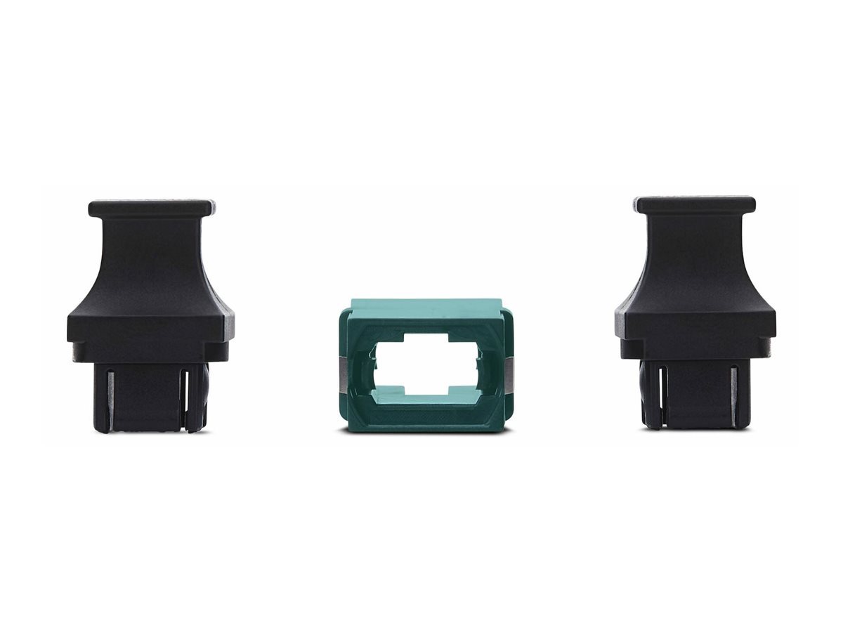 StarTech.com Acoplador de Fibra �ptica MPO/MTP OM3/OM4 Multimodo - para Cableado Recto - Key Up Key Down - Acoplador de Fibra MPO/MTP-PC para Panel de Parcheo - Aqua