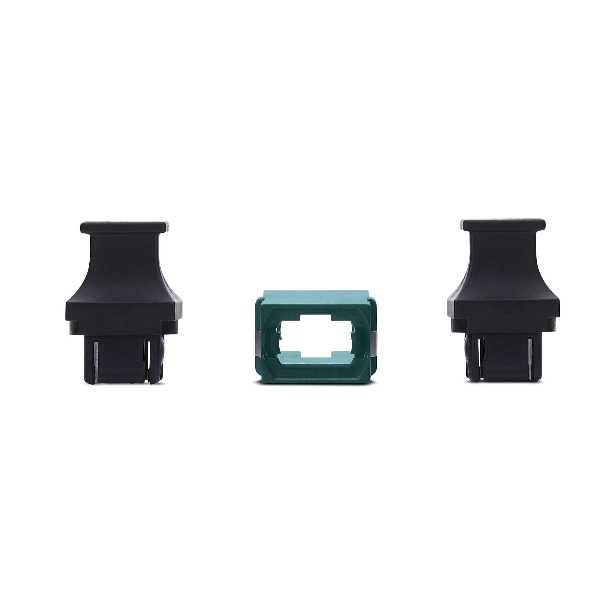 StarTech.com Acoplador de Fibra �ptica MPO/MTP OM3/OM4 Multimodo - para Cableado Recto - Key Up Key Down - Acoplador de Fibra MPO/MTP-PC para Panel de Parcheo - Aqua