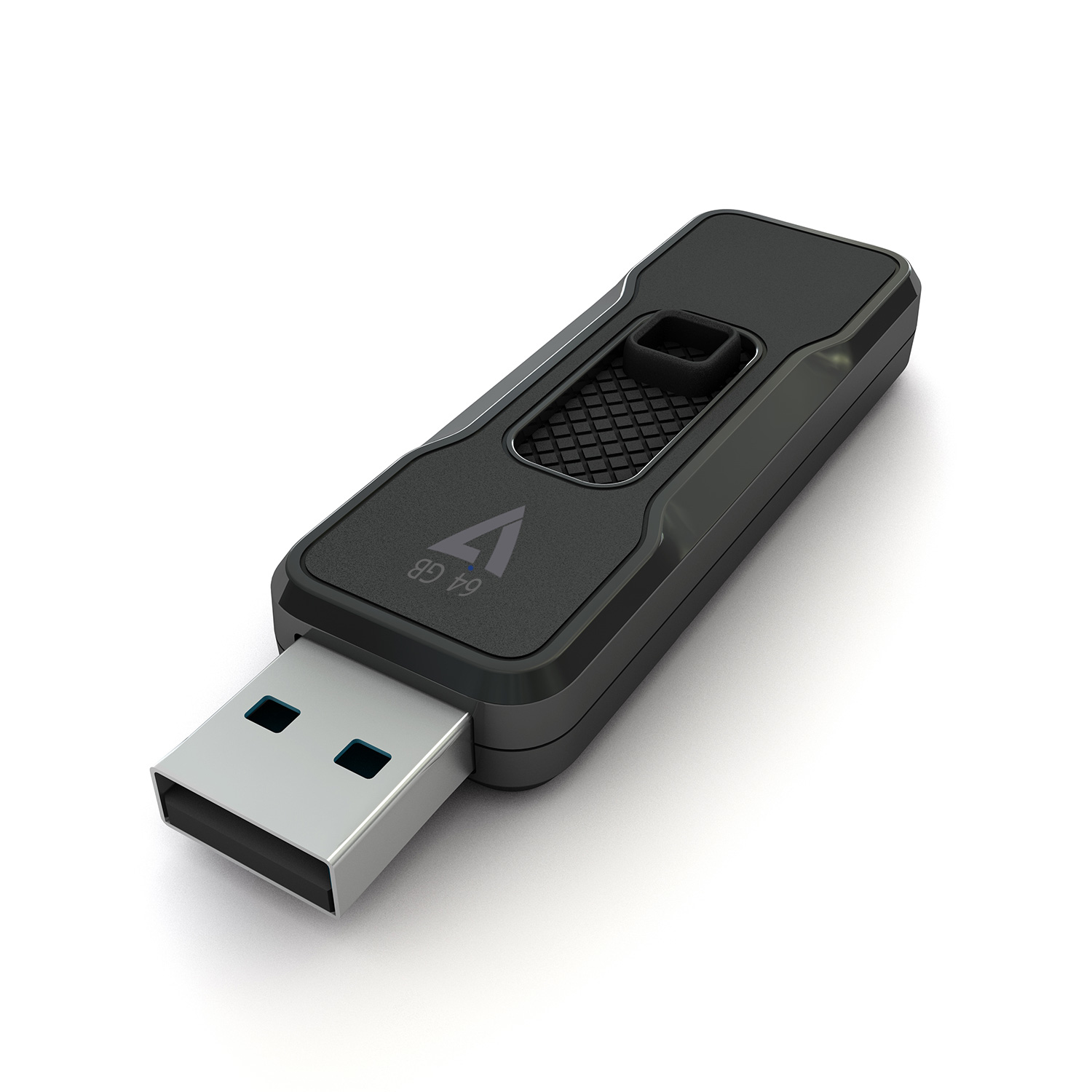 V7 Unit flash USB 2.0 da 64 GB - con connettore USB retrattile