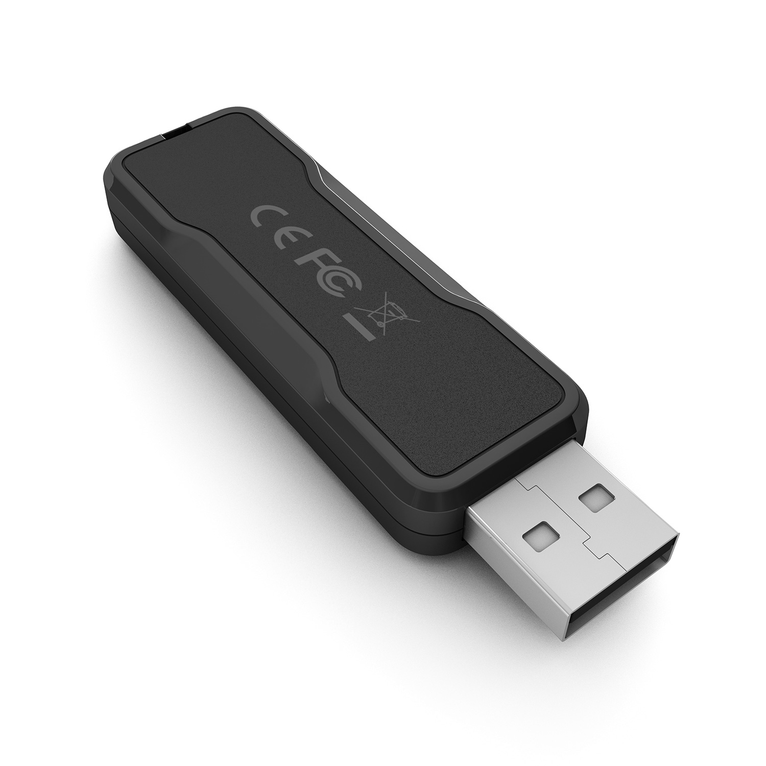 V7 Unit flash USB 2.0 da 64 GB - con connettore USB retrattile