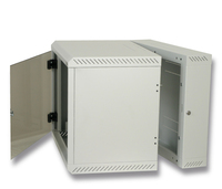 Triton 19 Rack Wall-mount 9U/250 glass door Bastidor de pared Gris