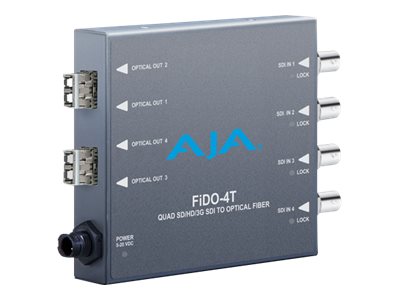 AJA FIDO-4T Quad SD/HD/3G-SDI to Optical Fiber