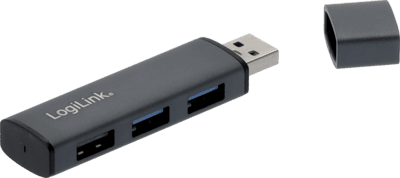 LogiLink USB Hub 3.2 3-Port Grey