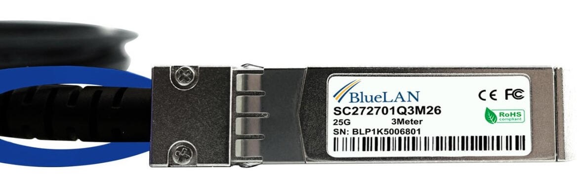 BlueOptics SFP28-DAC-1M kompatibles BlueLAN DAC SFP28 SC272701Q1M30
