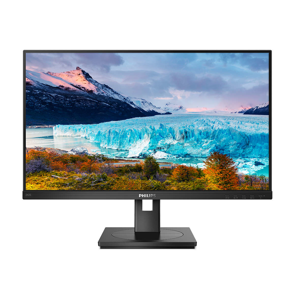 Philips S Line 242S1AE/00 LED display 60.5 cm (23.8) 1920 x 1080 pixels Full HD Black