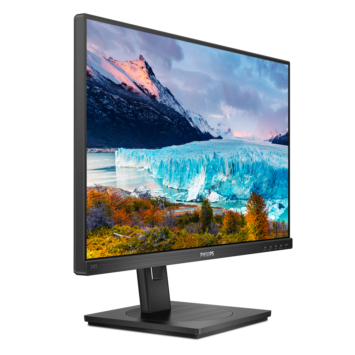 Philips S Line 242S1AE/00 LED display 60.5 cm (23.8) 1920 x 1080 pixels Full HD Black