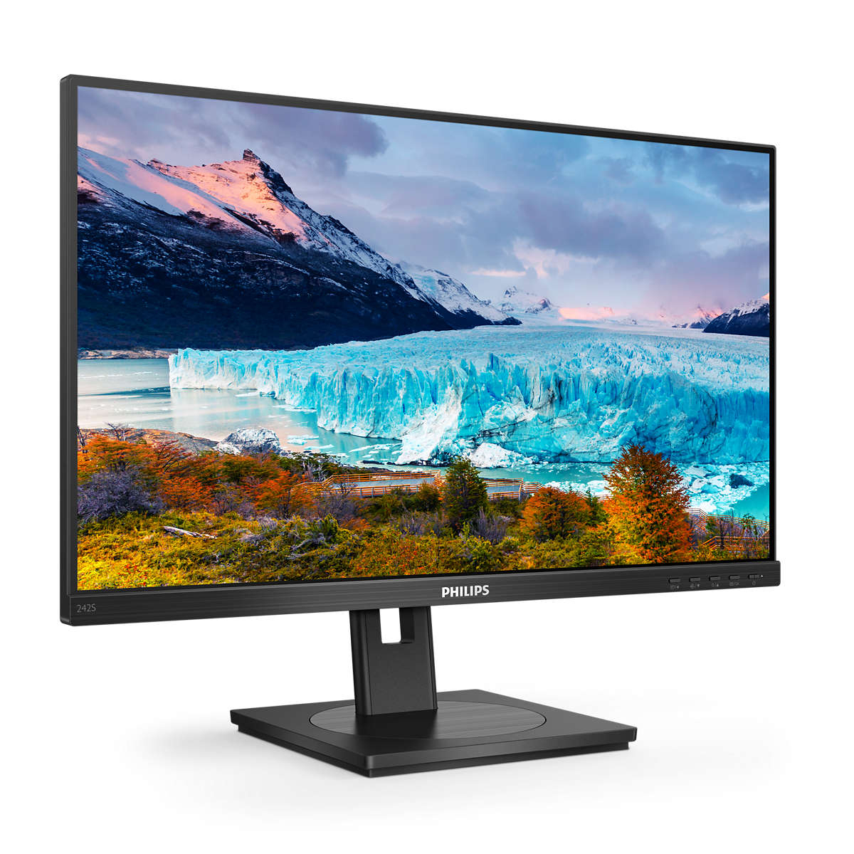 Philips S Line 242S1AE/00 LED display 60.5 cm (23.8) 1920 x 1080 pixels Full HD Black