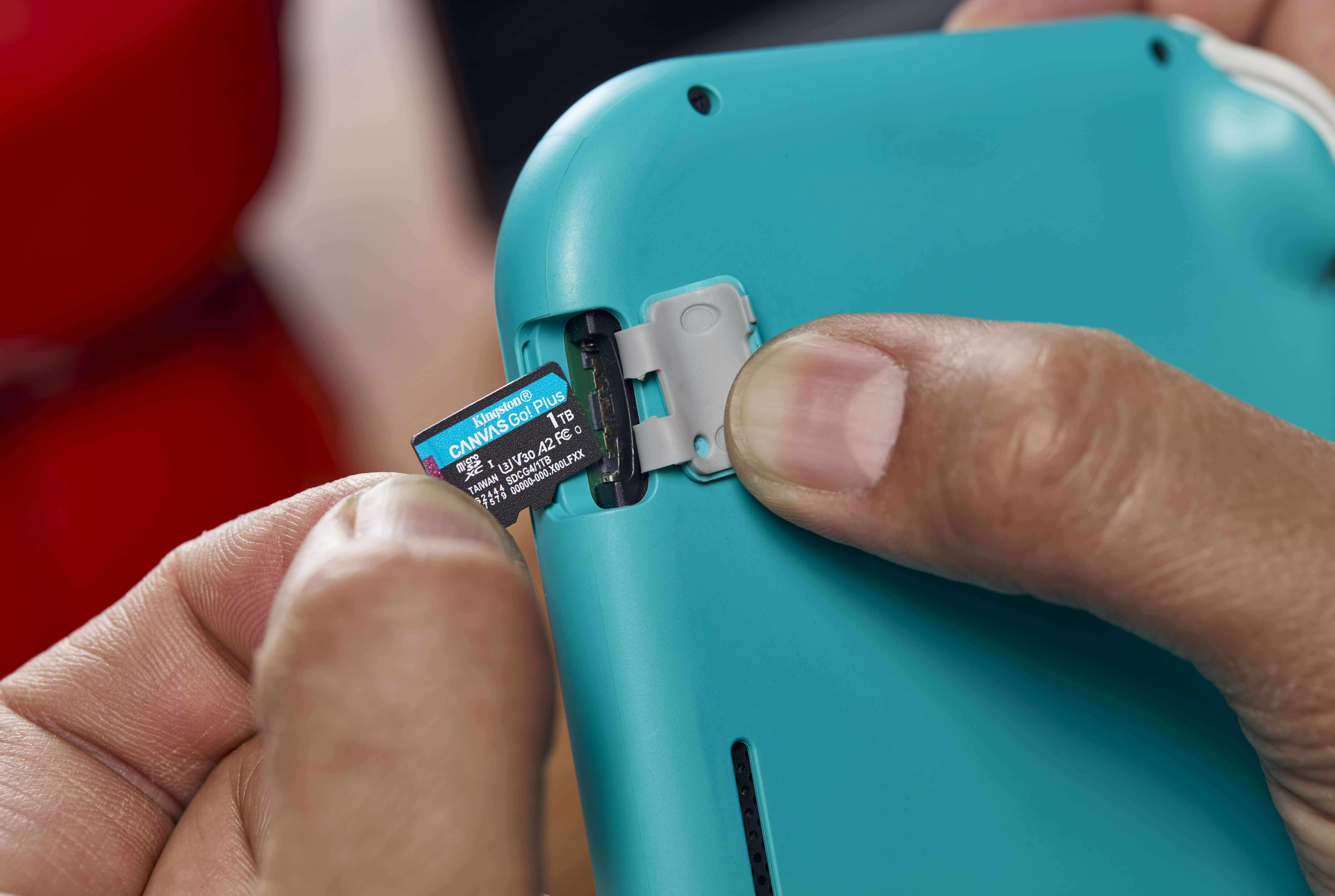 Kingston 1TB microSDXC Canvas Go Plus Gen4 200MB/s A2 U3 V30 Card+ Adapter - Micro SD - Secure Digital (SD)