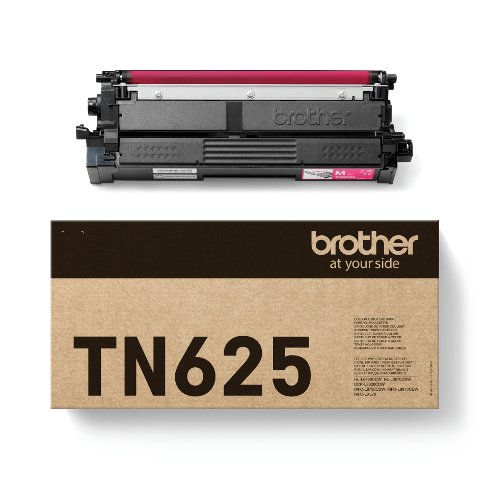 Brother TN-625M cartucho de t�ner 1 pieza(s) Original Magenta