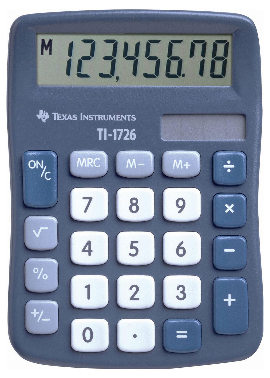 TI Ti-1726 Calculator Pocket Basic Blue