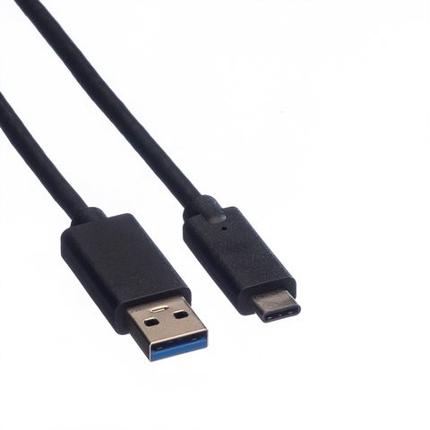 Secomp 11.44.9010 c�ble USB 0,5 m USB 3.2 Gen 1 (3.1 Gen 1) USB A USB C Noir