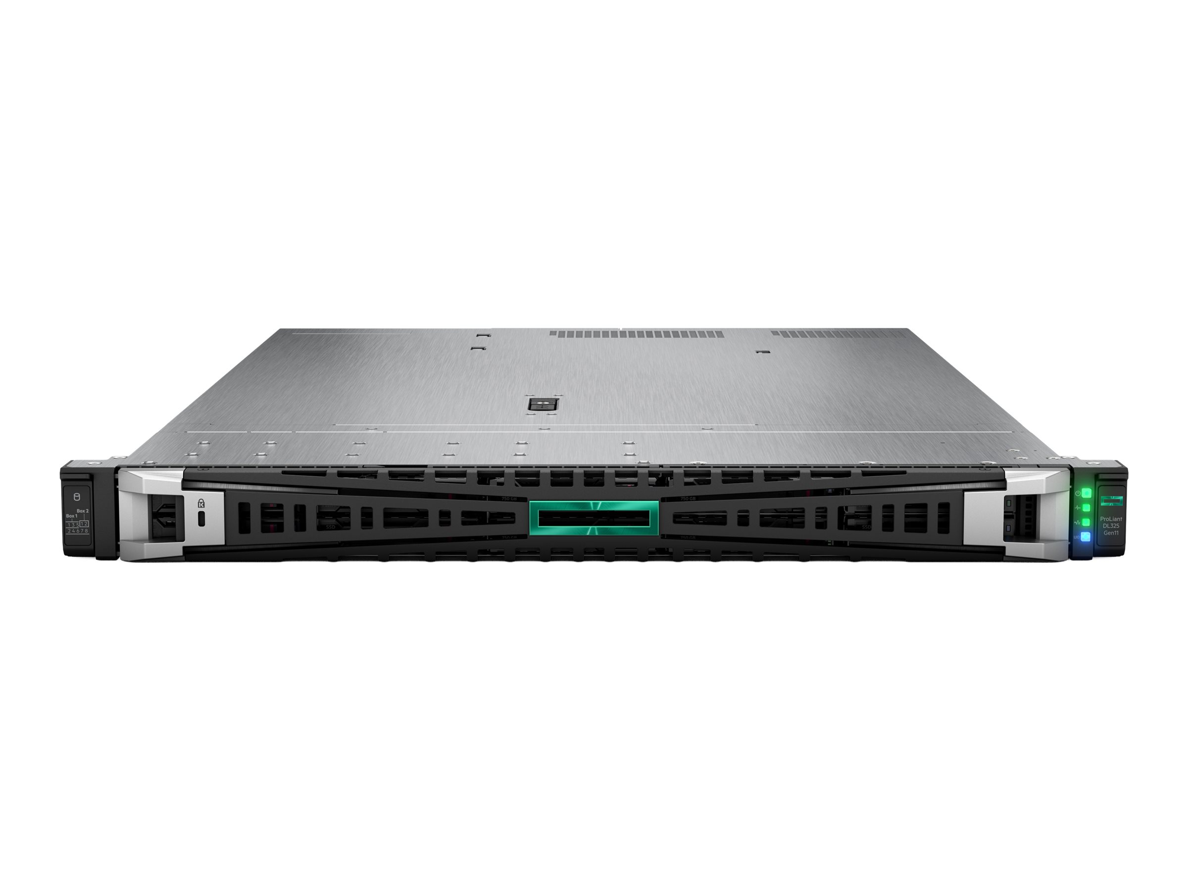 HPE ProLiant DL325 Gen11 Performance - Server - Rack-Montage - 1U - 1-Weg - 1 x EPYC 9354P / 3.25 GHz - RAM 32 GB - SATA/SAS/NVMe - Hot-Swap 6.4 cm (2.5)