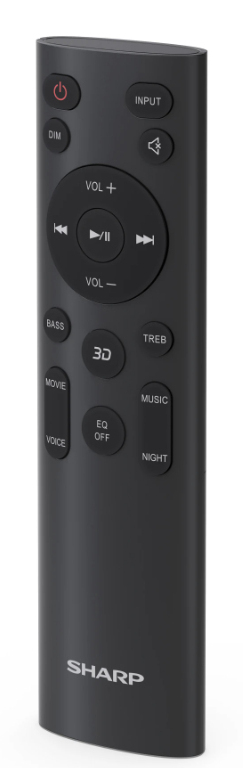 Sharp HT-SB700 haut-parleur soundbar Noir 2.0.2 canaux 140 W