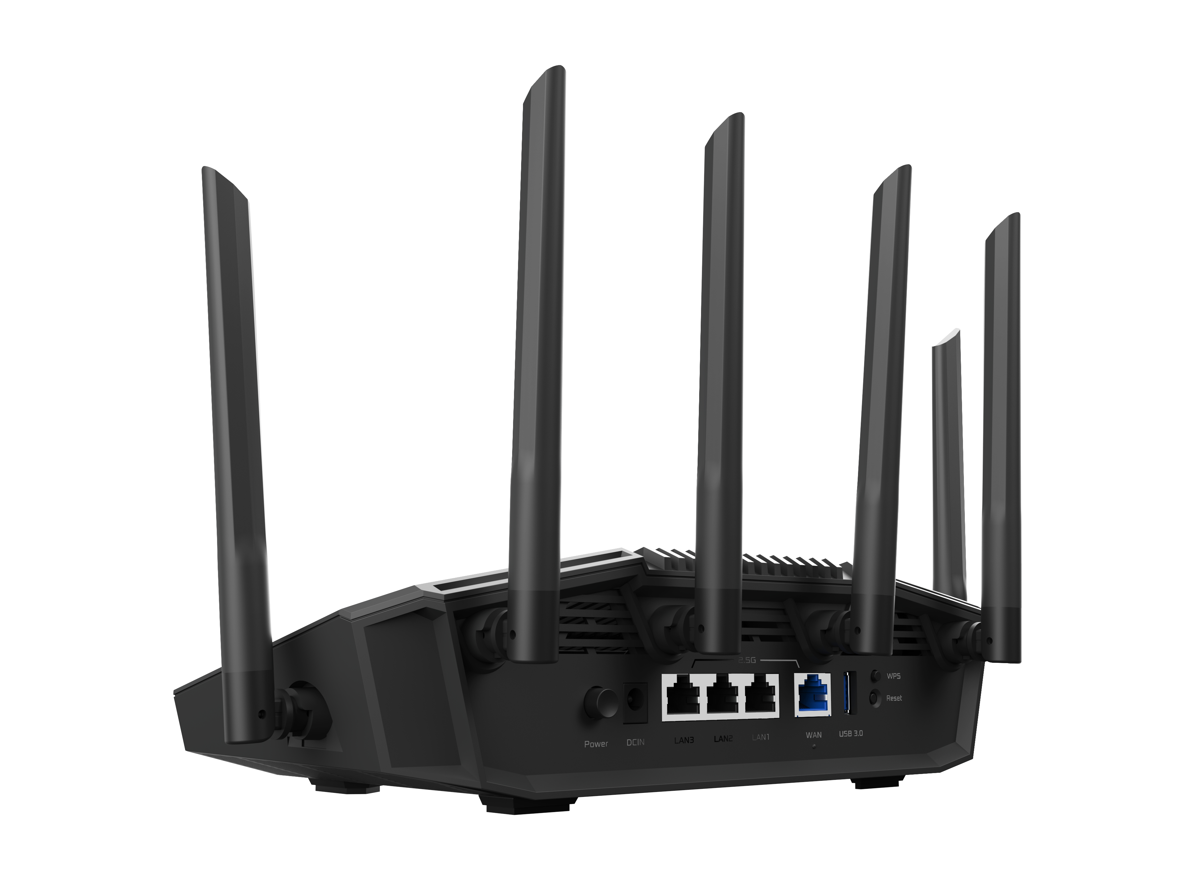 ASUS RT-BE90U BE9400 AiMesh router wireless 2.5 Gigabit Ethernet Tri-band (2,4 GHz/5 GHz/6 GHz) Nero
