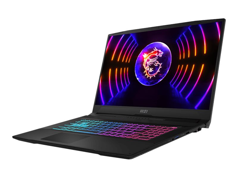 MSI Katana 17 B13VFK-069 i7-13620H Notebook 43.9 cm (17.3) Intel Core i7 16 GB DDR5-SDRAM 1000 GB SSD NVIDIA GeForce RTX 4060 Wi-Fi 6 (802.11ax) Windows 11 Home Black