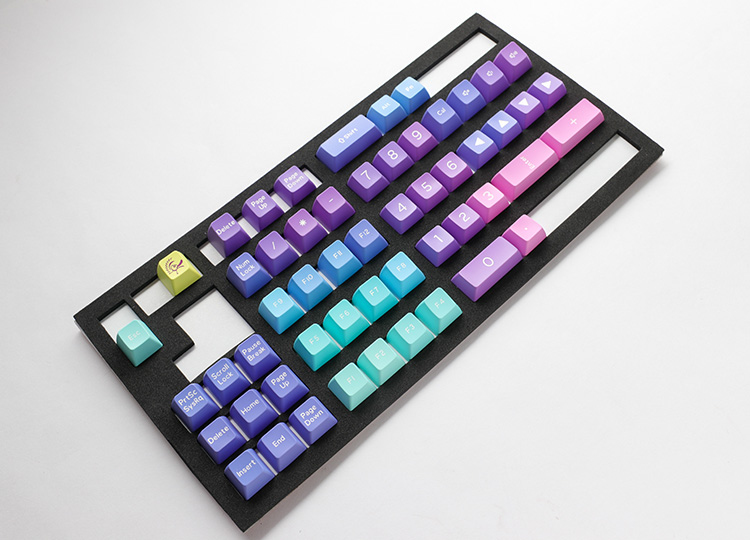 Ducky Azure Keyboard cap