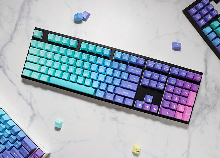 Ducky Azure Keyboard cap