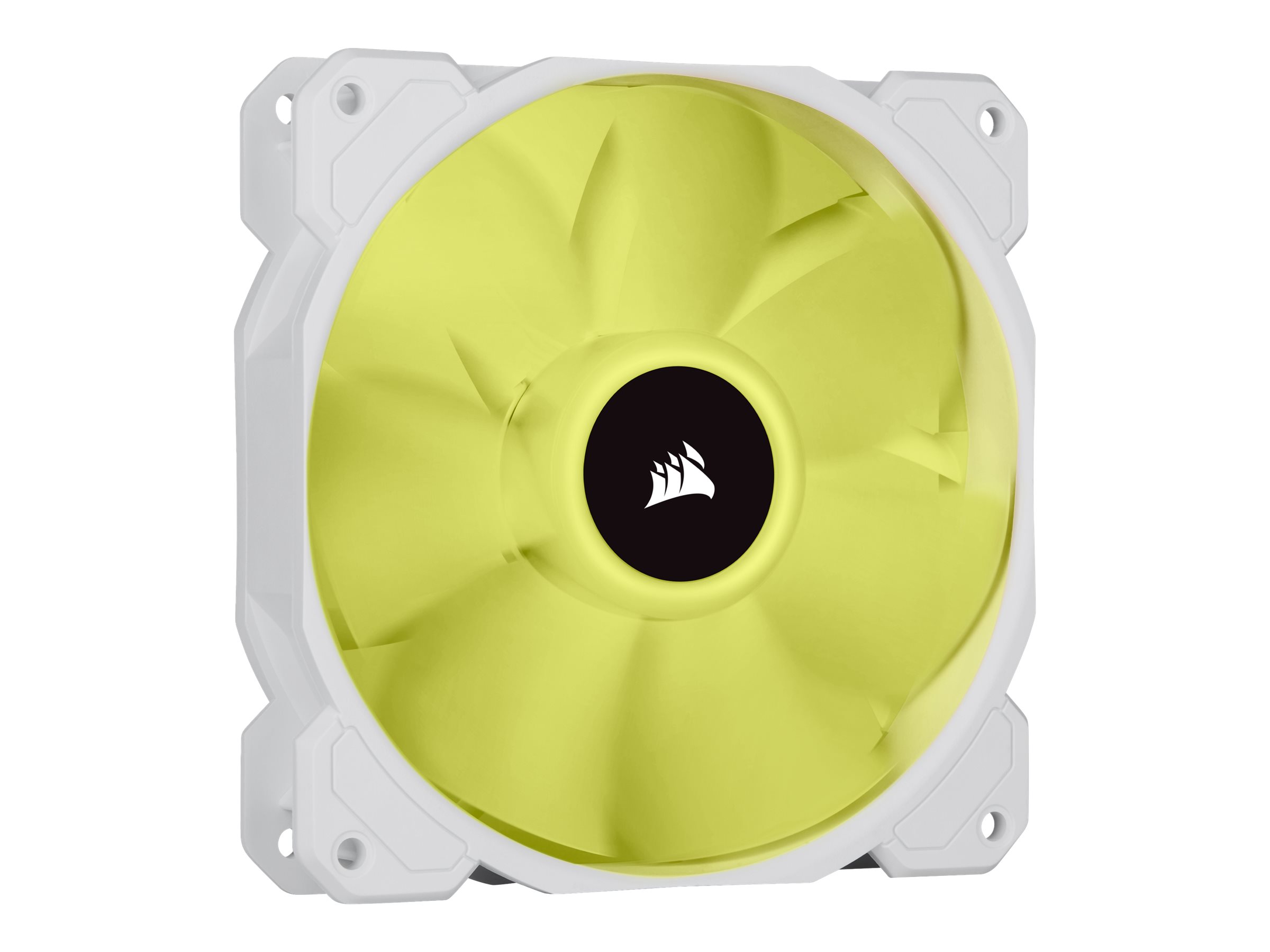 CORSAIR Ventilateur SP Series - White SP120 RGB ELITE - 120mm RGB LED Fan  with AirGuide -Triple Pack