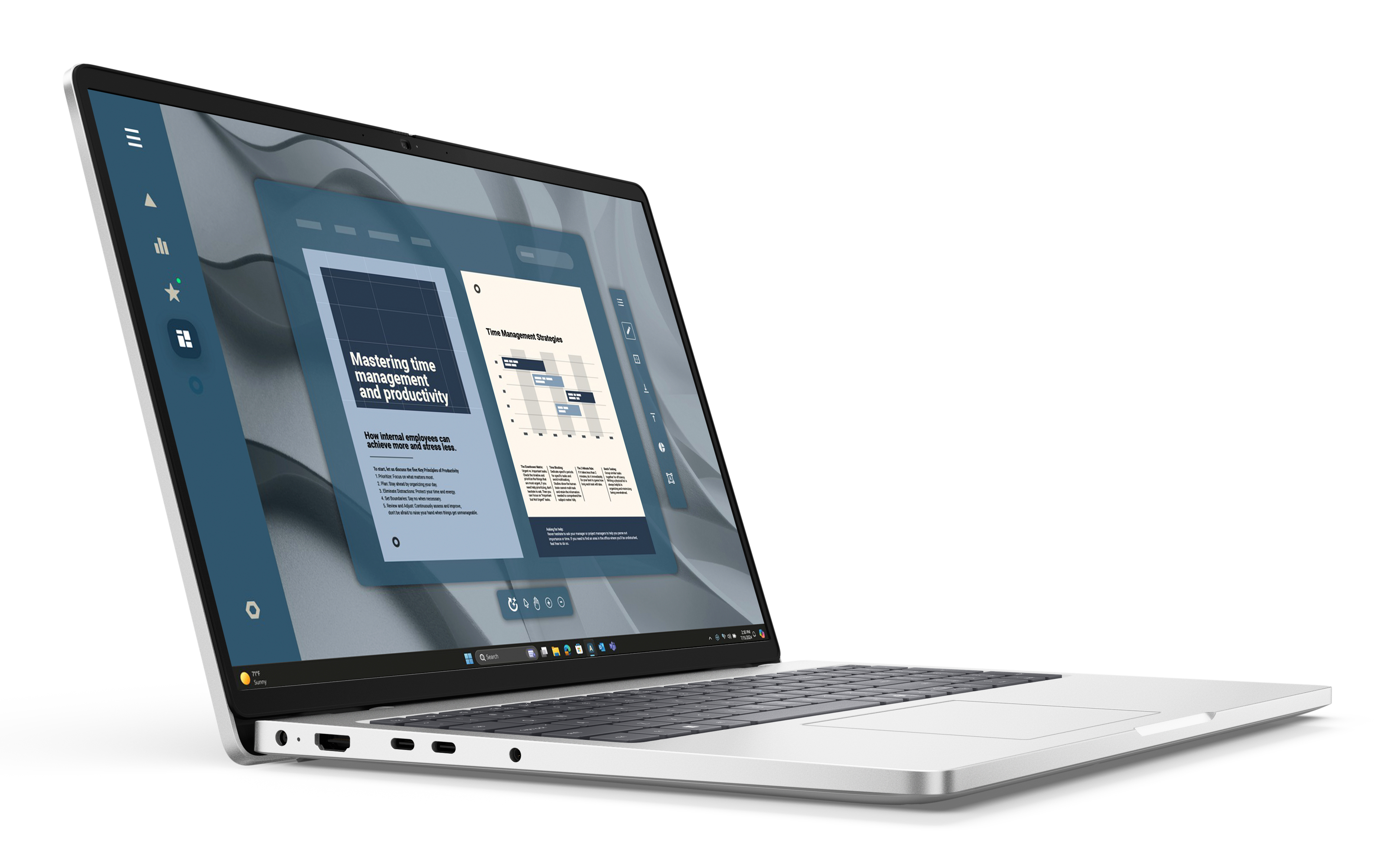 Dell Pro 16 PC16255 - AMD Ryzen AI 5 PRO 340 - Win 11 Pro - Radeon 840M - 16 GB RAM - 512 GB SSD NVMe - 40.646 cm (16)