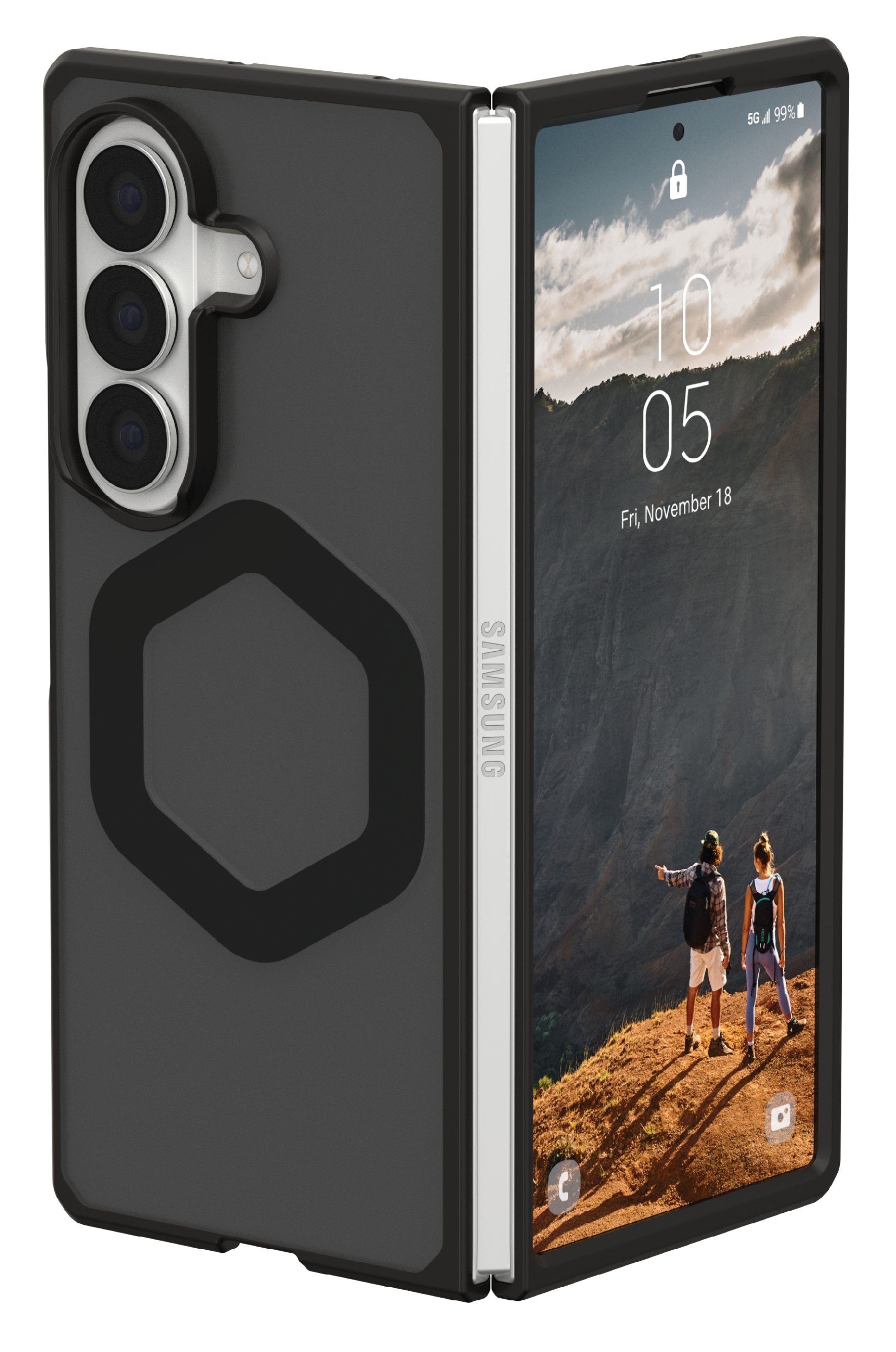 Urban Armor Gear 214560113131 custodia per cellulare 20,3 cm (8) Cover Cenere