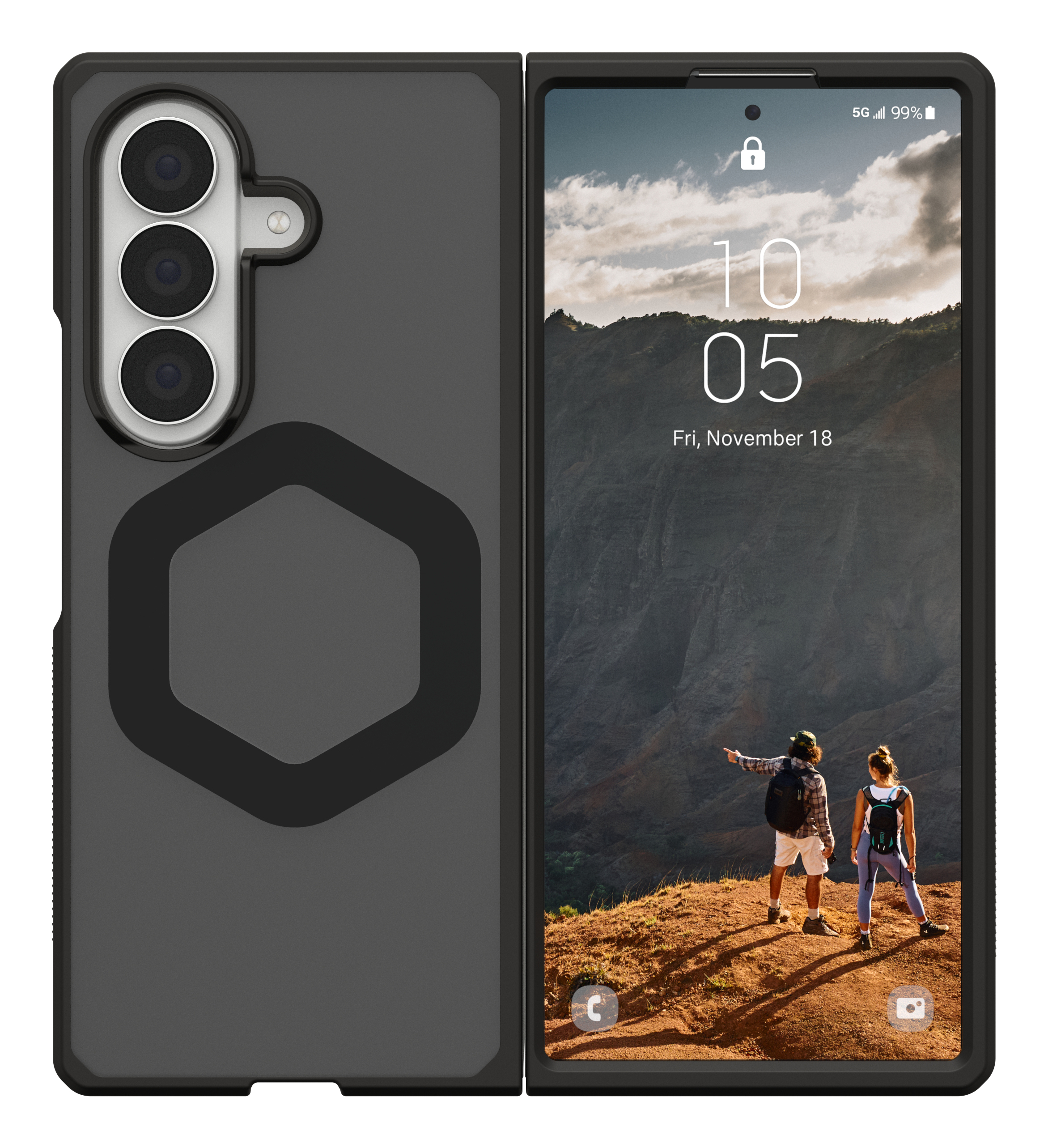 Urban Armor Gear 214560113131 custodia per cellulare 20,3 cm (8) Cover Cenere