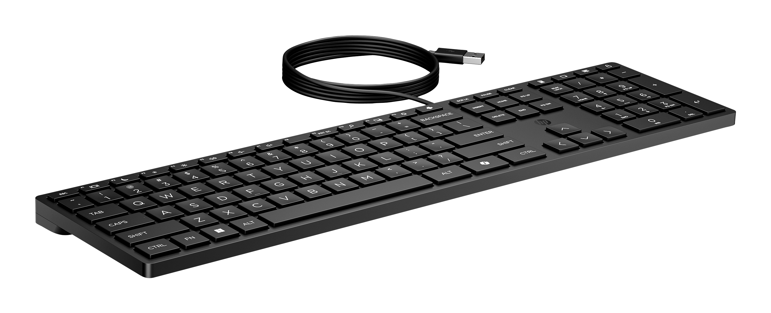 HP Desktop 320K - Tastatur - 3-Zonen-Layout