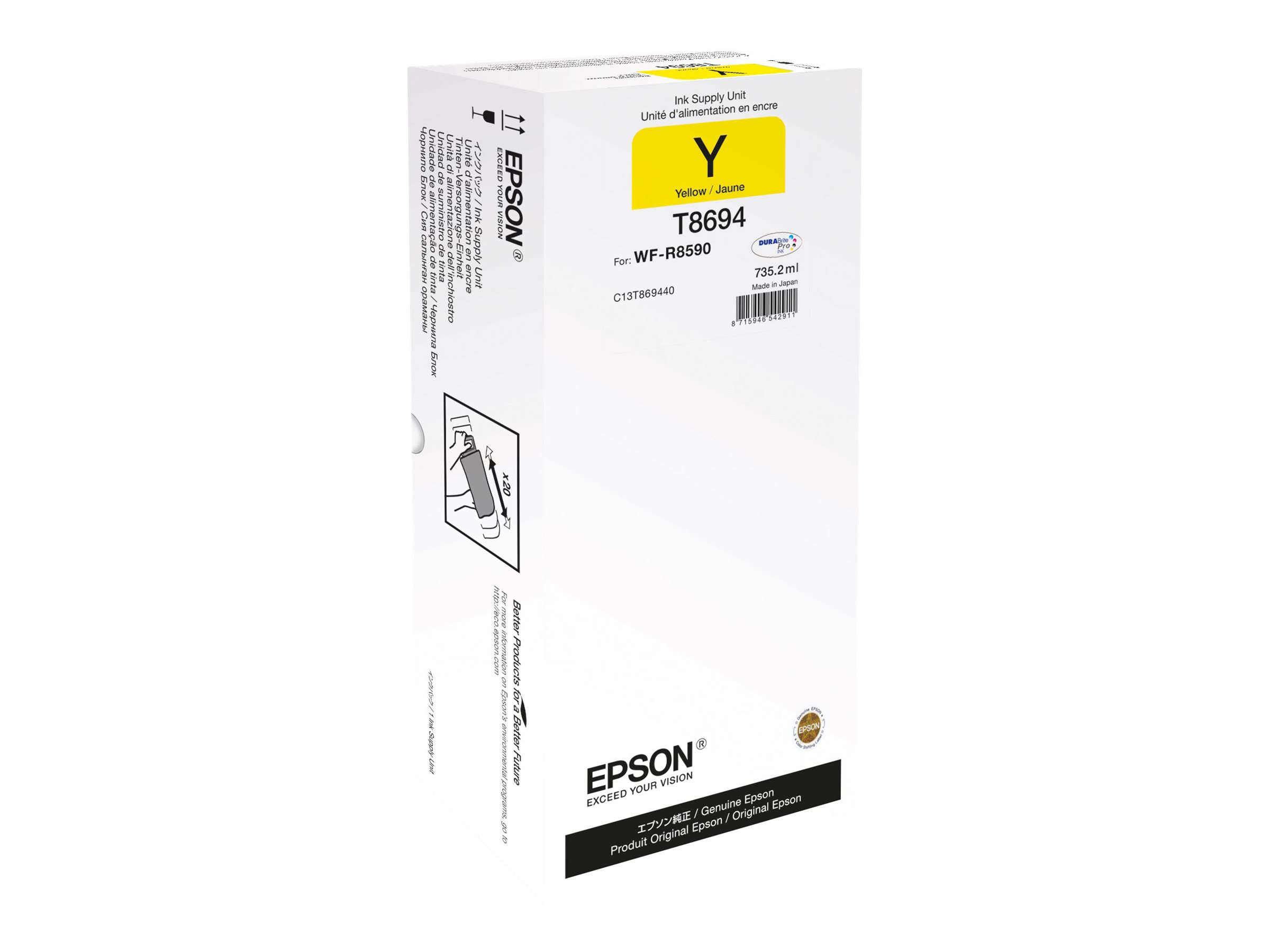 Epson Yellow XXL Ink Supply Unit