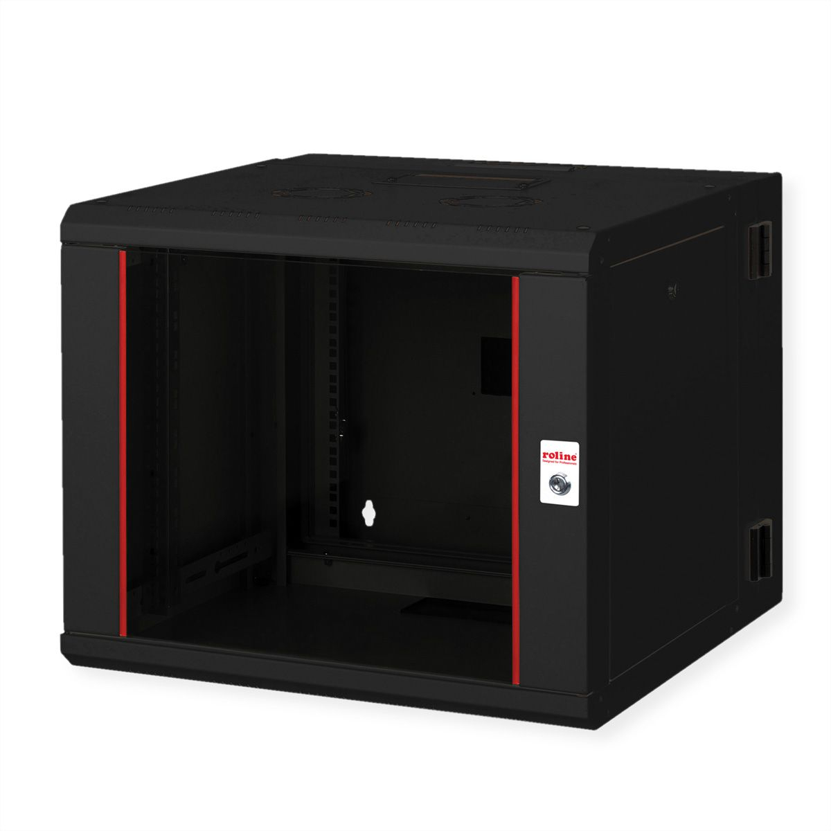 ROLINE Pro - Schrank Netzwerkschrank - zwei-teilig schwenkbar, 600 x 600 mm (B x T)