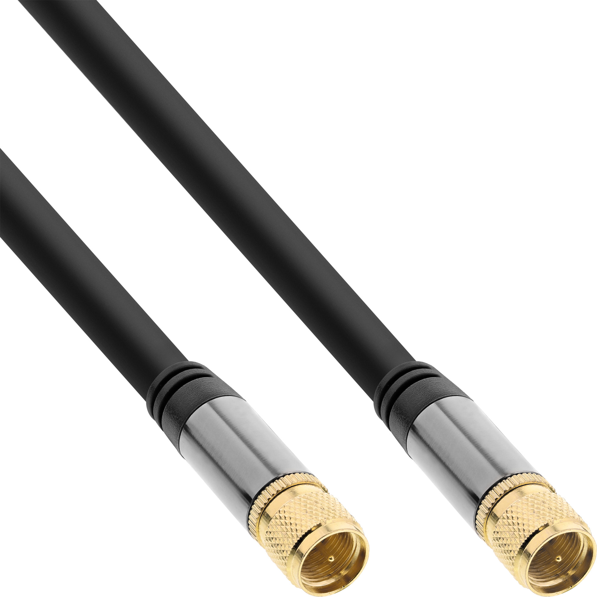 InLine Premium - Antennenkabel - F-Stecker m�nnlich zu F-Stecker m�nnlich