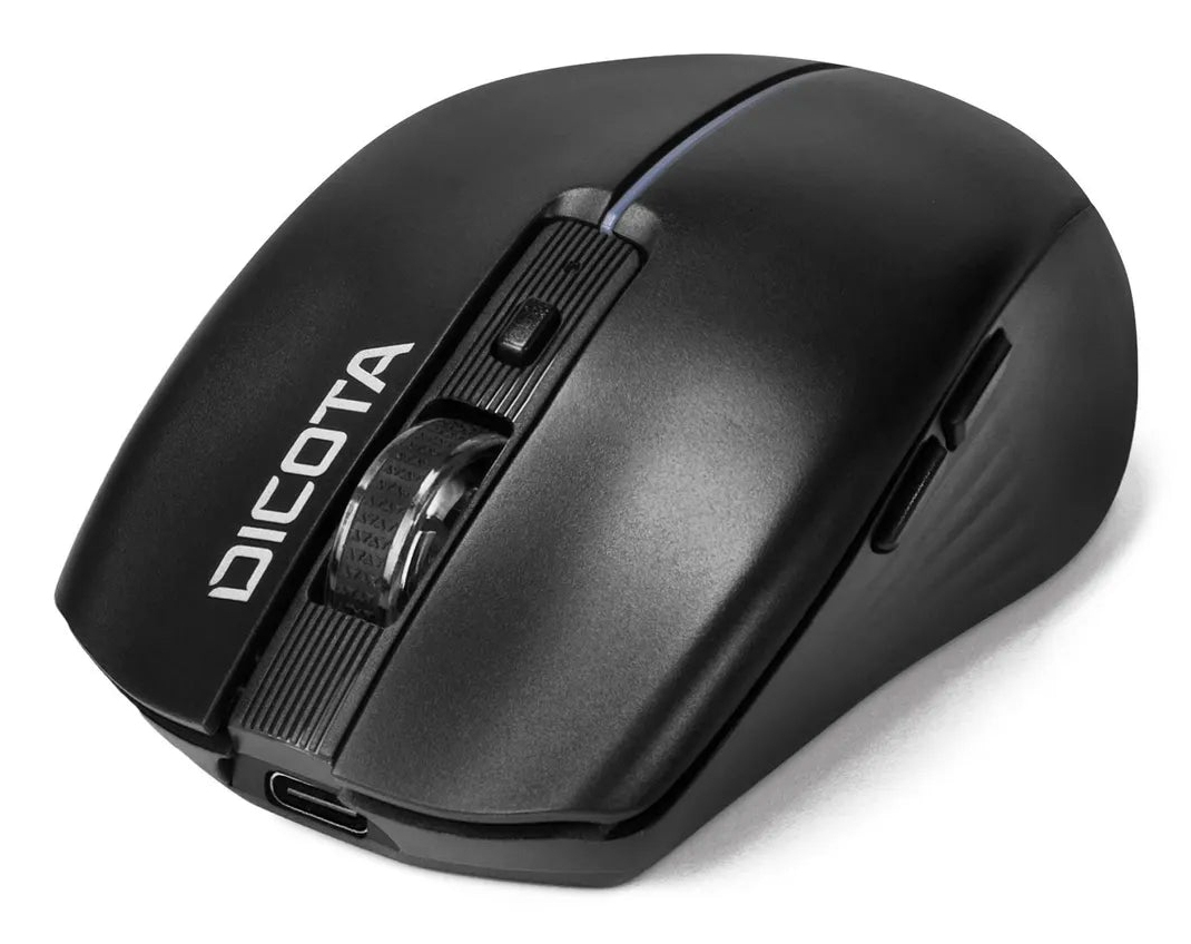 DICOTA D32044B mouse Casa Ambidestro RF Wireless + Bluetooth + USB Type-A Ottico 1600 DPI