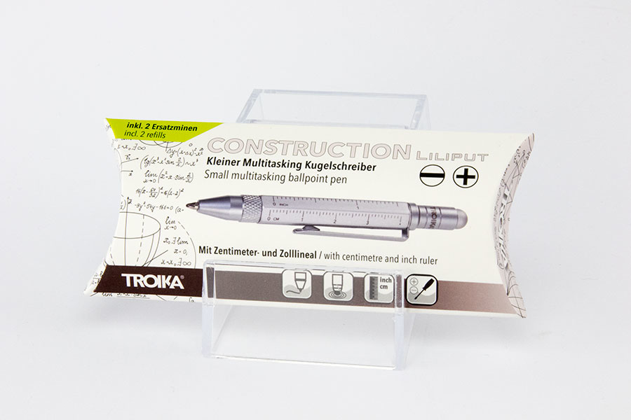 Troika Kugelschreiber LILIPUT TOOL PEN silber