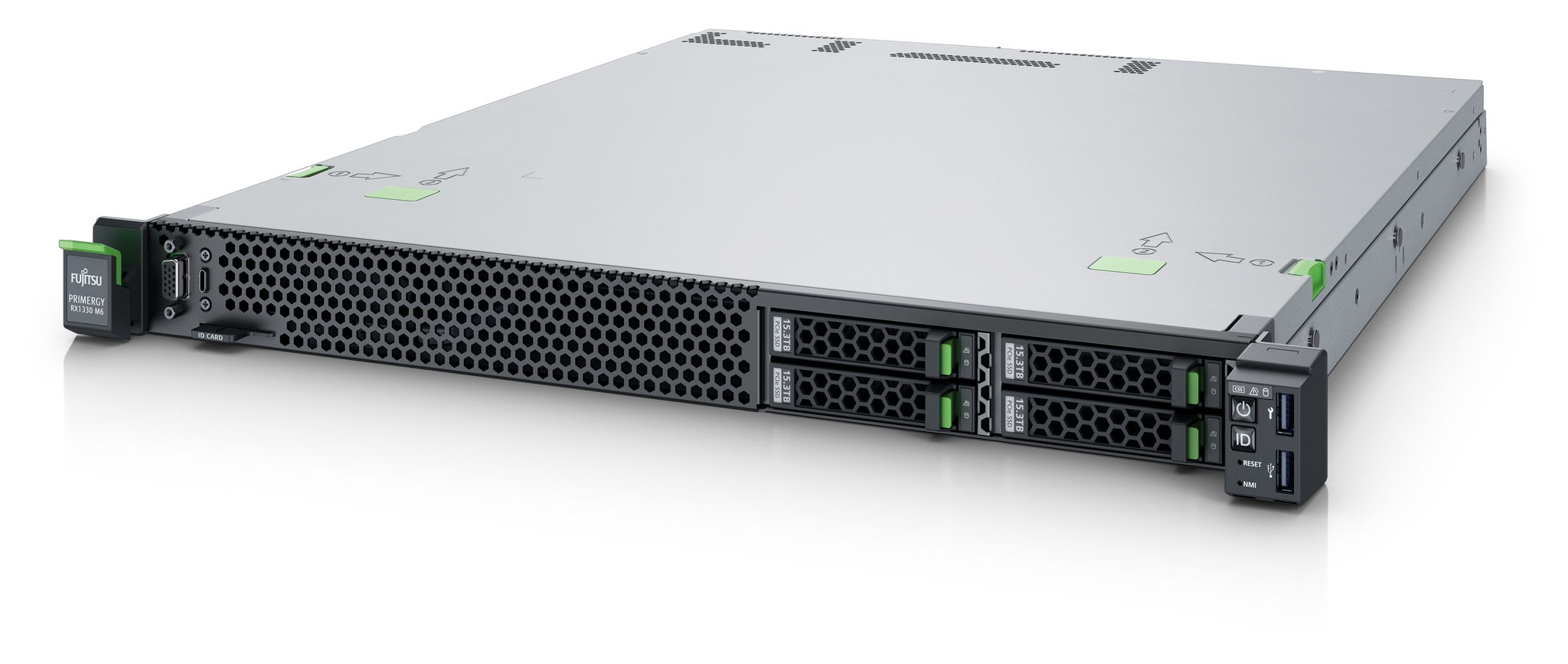 Fujitsu PRIMERGY RX1330 M6 serveur Rack (1 U) Intel Xeon E E-2456 3,3 GHz 32 Go DDR5-SDRAM 500 W
