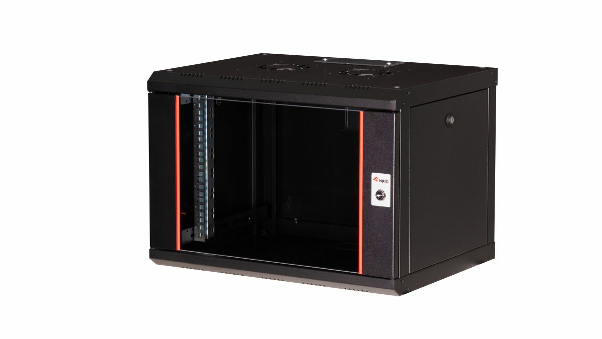 Equip Pro Mount 19 Cabinet, 07U, 600X450MM, RAL9005 Black
