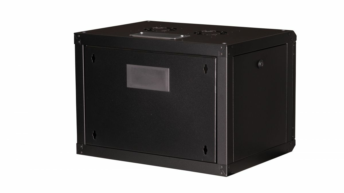 Equip Pro Mount 19 Cabinet, 07U, 600X450MM, RAL9005 Black
