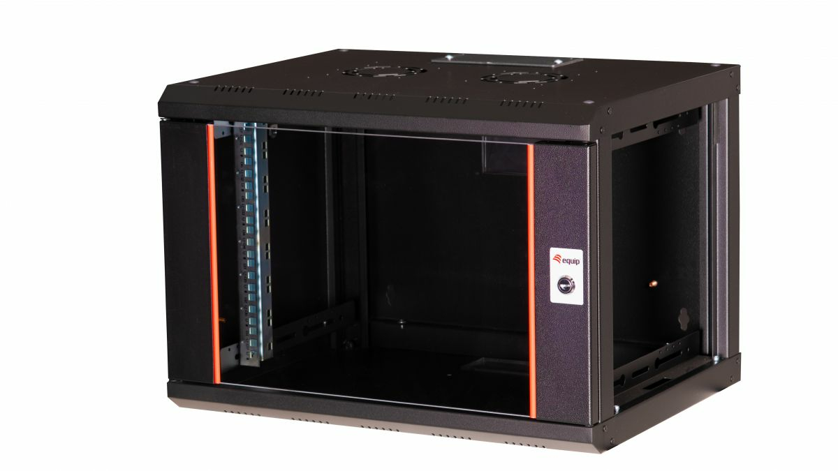 Equip Pro Mount 19 Cabinet, 07U, 600X450MM, RAL9005 Black