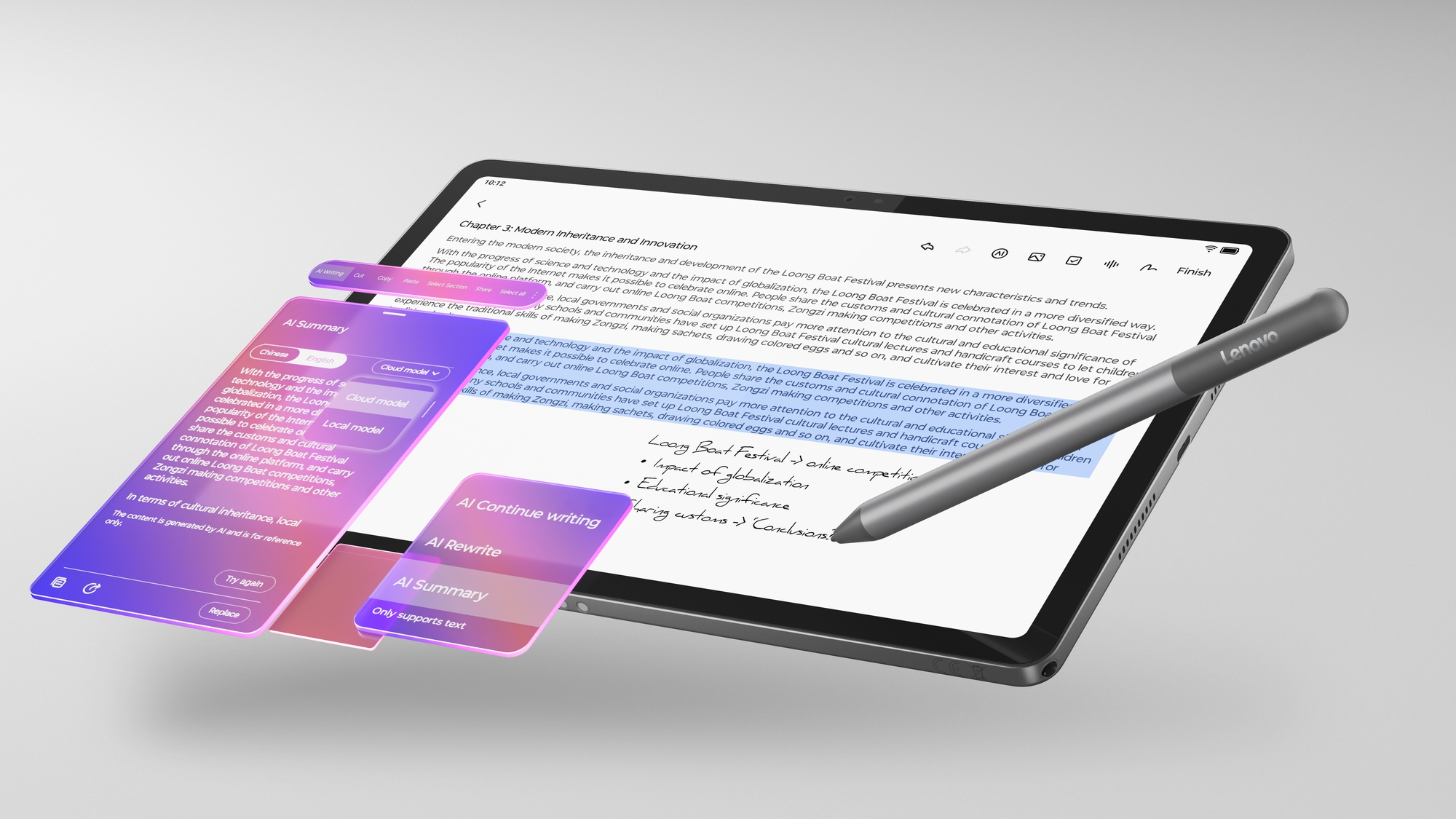 Lenovo Idea Tab Mediatek 11 Wi-Fi 5 802.11ac Android 15 - 128 GB - 27,9 cm