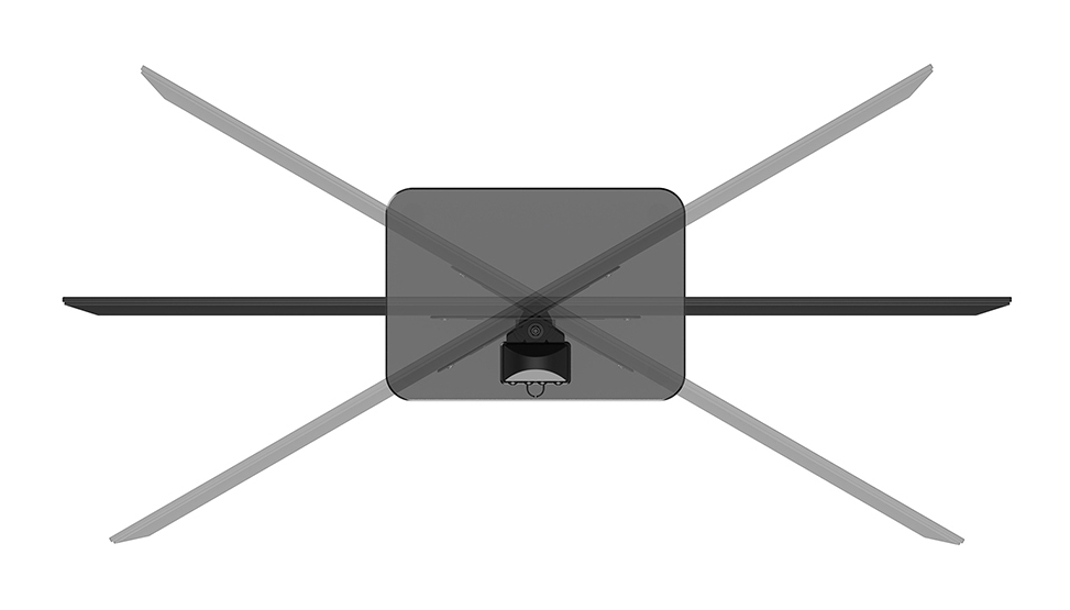 Neomounts supporto da tavolo per TV