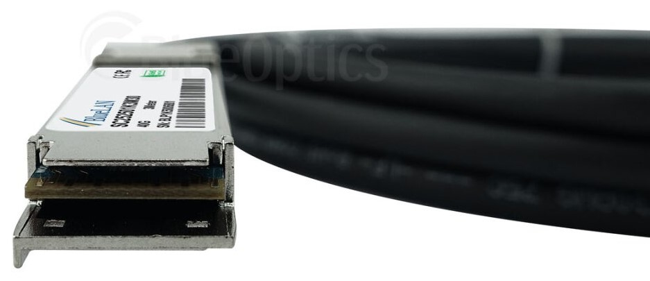 BlueOptics MC2207130-003-BL c�ble dInfiniBand 3 m QSFP Orange