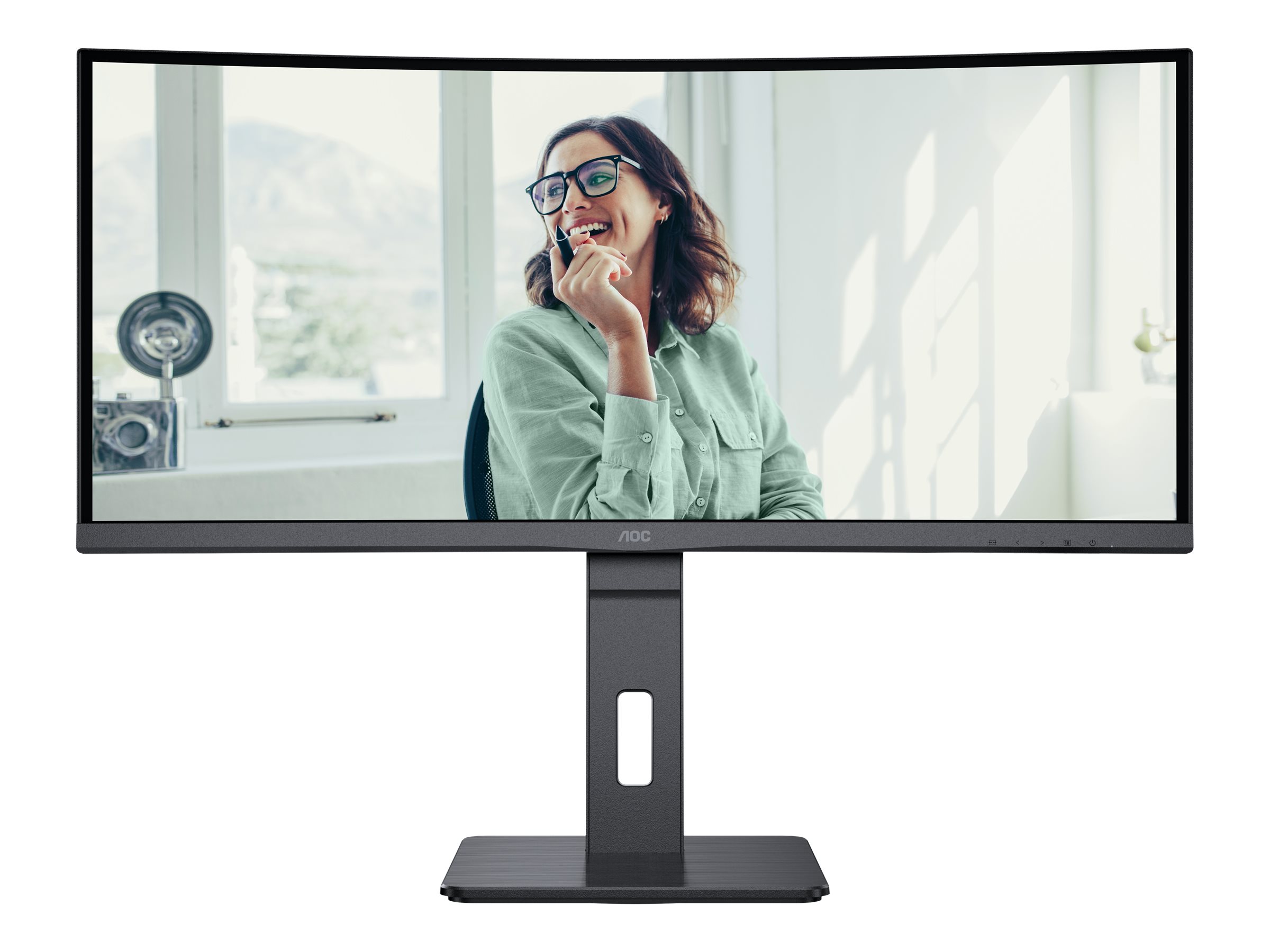 AOC Pro-line CU34P3CV - P3 Series - LED-Monitor - gebogen - 86.36 cm (34)
