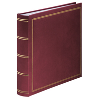Hama London album fotografico e portalistino Rosso 80 fogli 10 x 15 Rilegatura allinglese