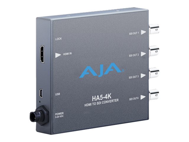 AJA HA5-4K convertisseur de signal vid�o Convertisseur vid�o actif 4096 x 2160, -