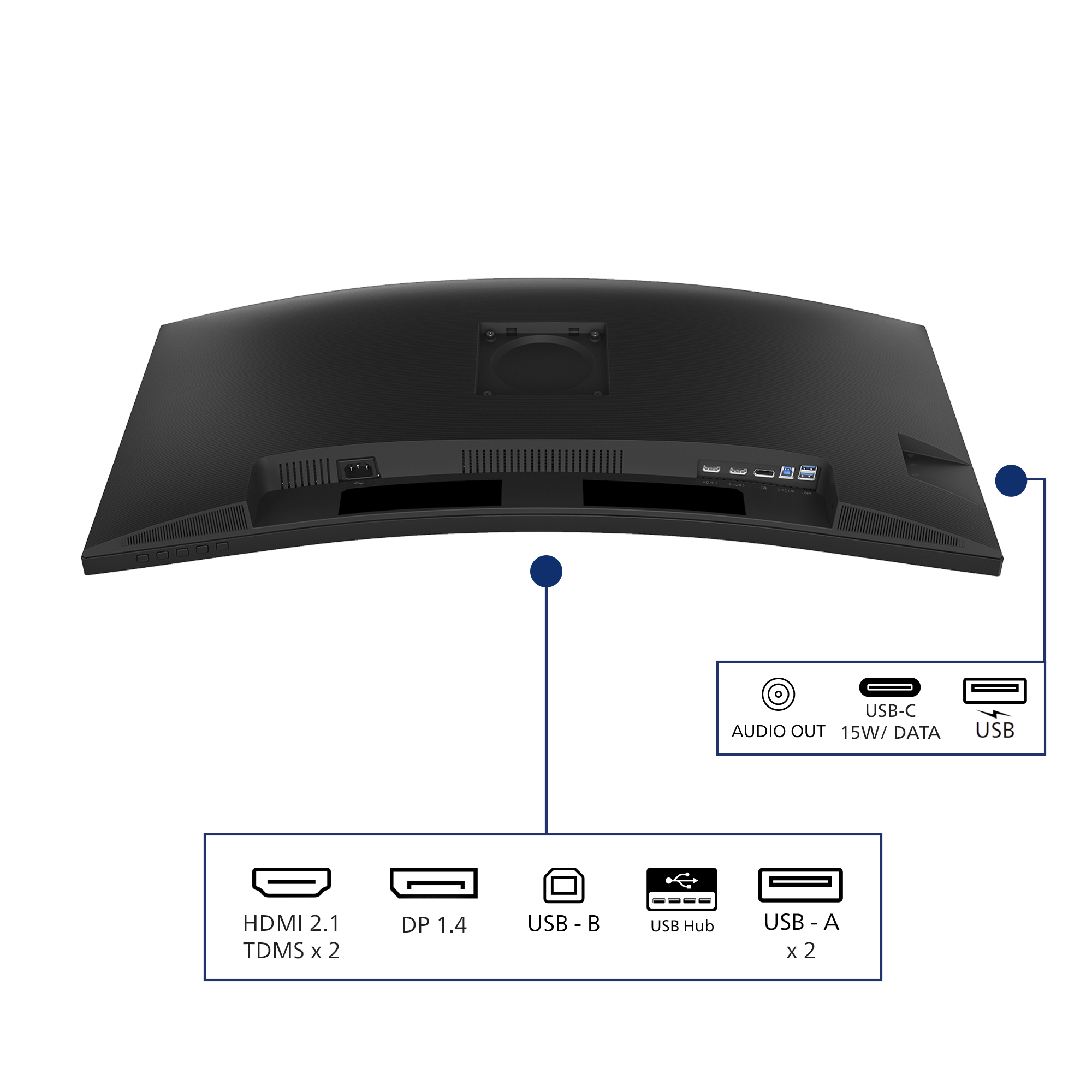 Philips 34B2N3500C - 3000 Series - LED-Monitor - gebogen - 86.36 cm (34)